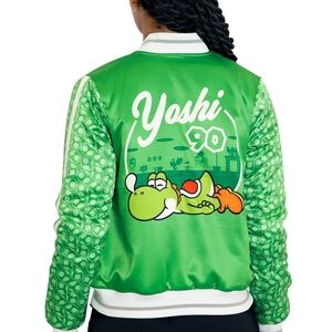 Limited Edition Blackmilk Green Yoshi Bomber Jacket